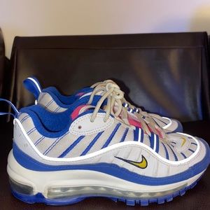 Air max 98 GS White, Blue, Pink